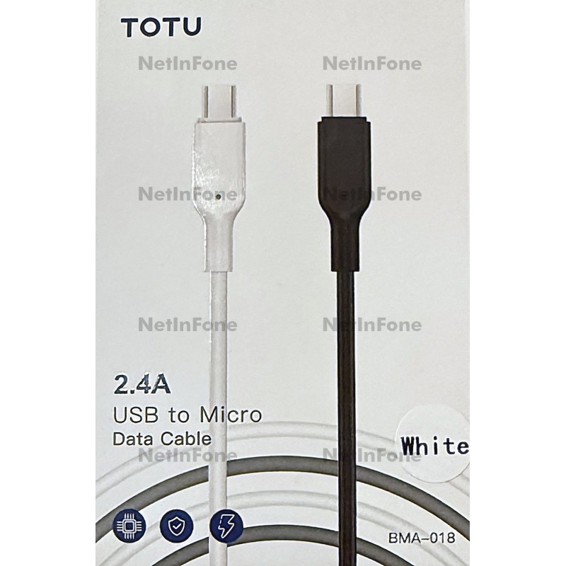 Câble de recharge 2,4A TOTU USB vers MICRO USB