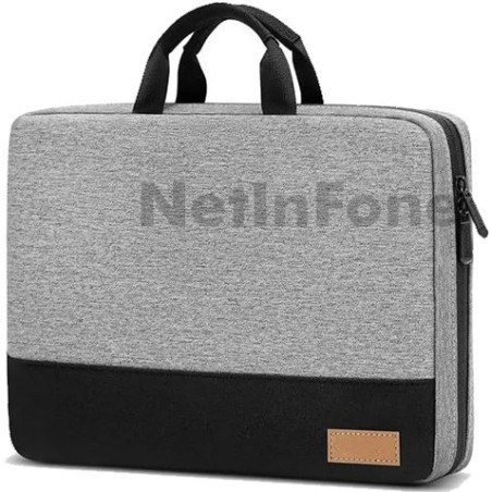 Sacoche PC portable 17 pouces grise