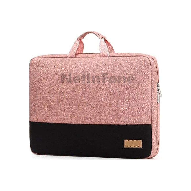 Sacoche PC portable 17 pouces rose