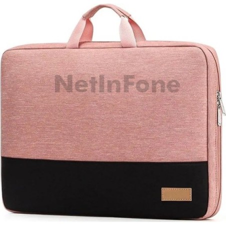 Sacoche PC portable 17 pouces rose