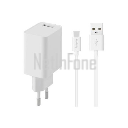 Chargeur complet 12W + câble USB-C FAIRPLAY