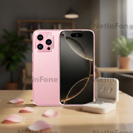 MINI SMARTPHONE ANDROID S17 - 4G, 4 Go/64 Go, ECRAN 3.75" - ROSE