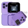 MINI TELEPHONE PORTABLE i16 PRO DUAL NANO SIM VIOLET