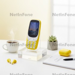 TELEPHONE PORTABLE I KALL K28 JAUNE 2.4''