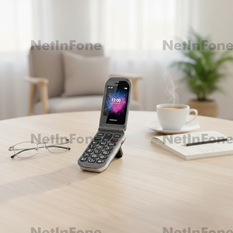 TELEPHONE PORTABLE MAXCOM MM827 4G 2,8" TORCHE